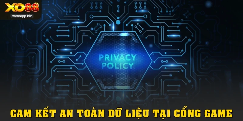 Cam kết an toàn dữ liệu tại cổng gameCam kết an toàn dữ liệu tại cổng game